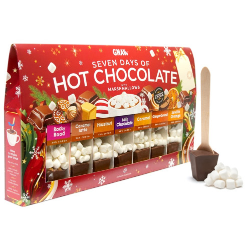 Seven Days of Hot Chocolate Christmas Gift Collection