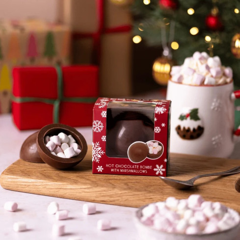 Christmas Hot Chocolate Bombe