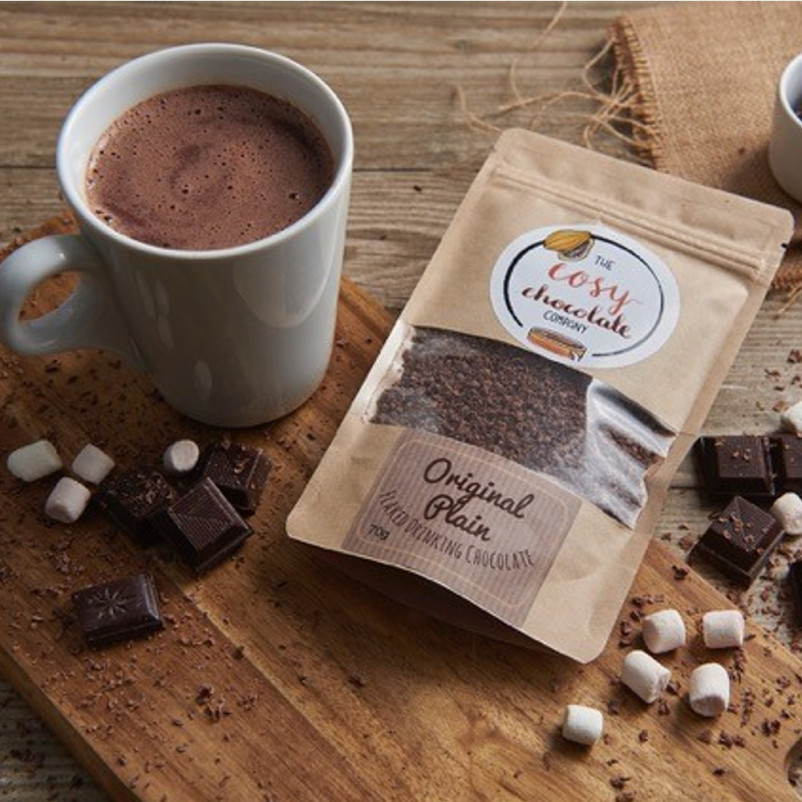 The Cosy Chocolate Company UK Drinking Chocolate Flakes
