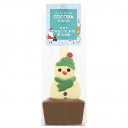 Snowman Christmas Hot Chocolate Spoon